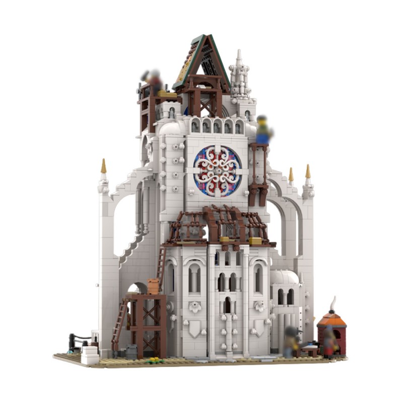 GOBRICKS MOC 214984 Medieval Construction Site - YWOBB