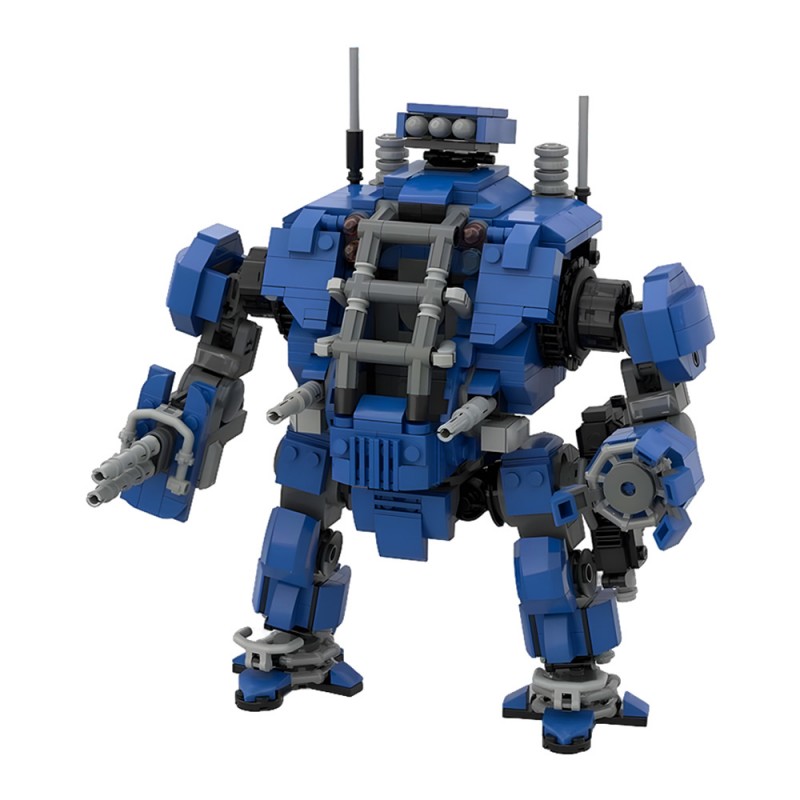 GOBRICKS MOC 214408 Warhammer 40k Invictor Tactical Warsuit - YWOBB