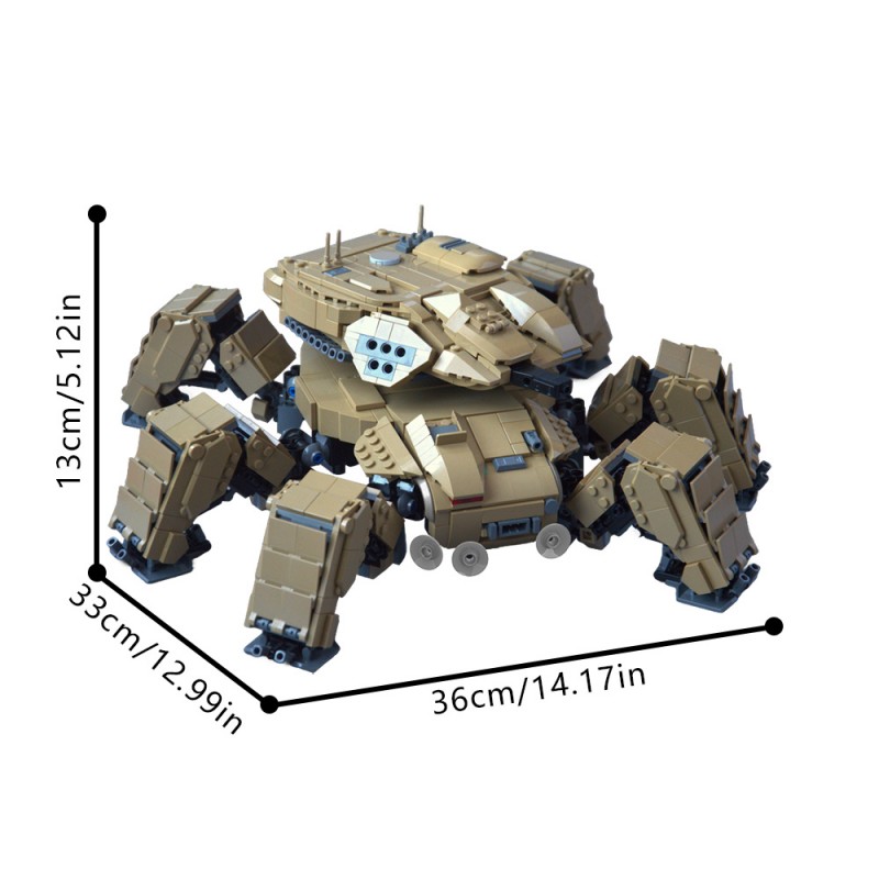 GOBRICKS MOC 212379 Cyberpunk 2077 Chimera - YWOBB