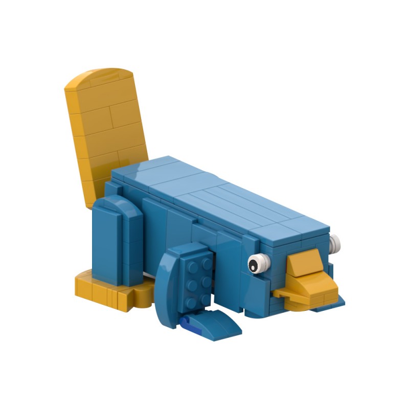 GOBRICKS MOC 208394 Perry the Platypus - YWOBB