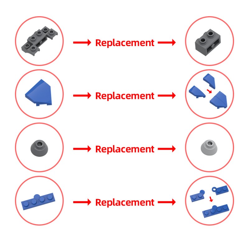 GOBRICKS MOC 214408 Warhammer 40k Invictor Tactical Warsuit - YWOBB