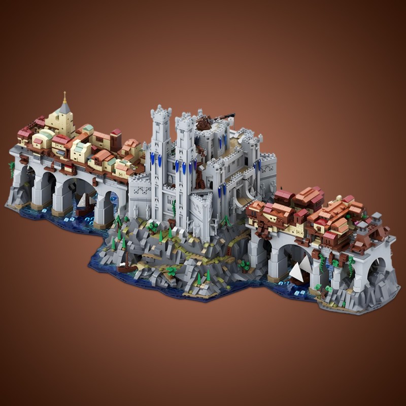 GOBRICKS MOC 167279  Wyrm's Crossing Baldurs Gate 3 - YWOBB