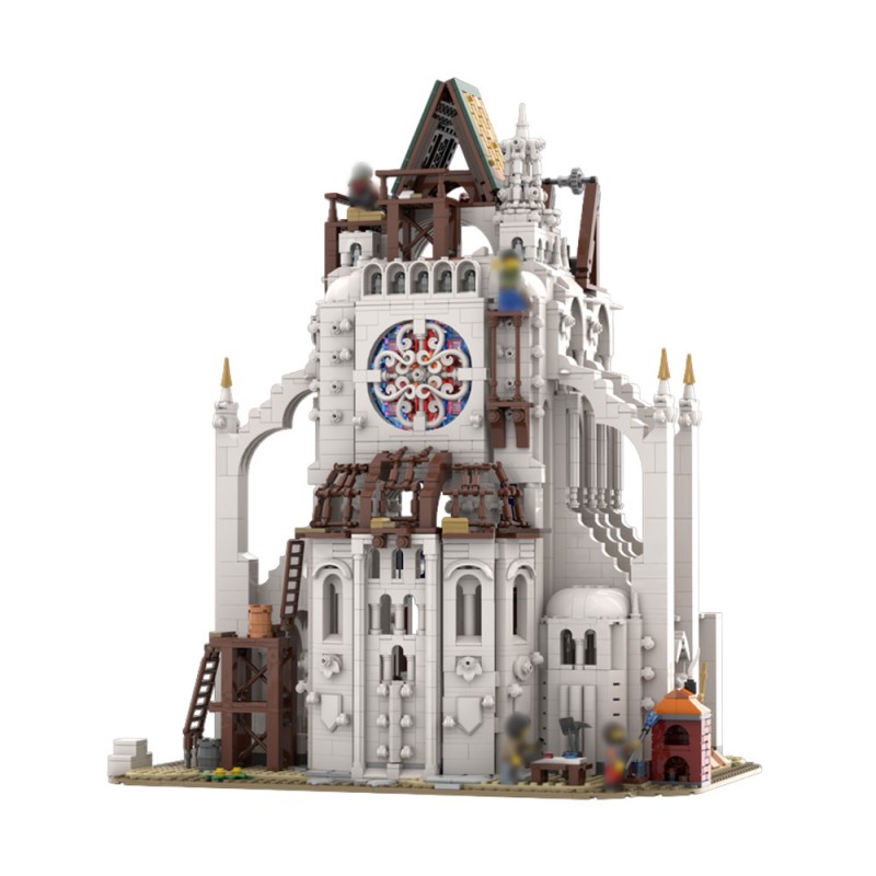 GOBRICKS MOC 214984 Medieval Construction Site - YWOBB