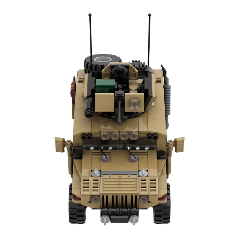 GOBRICKS MOC A1988 hummvee - YWOBB