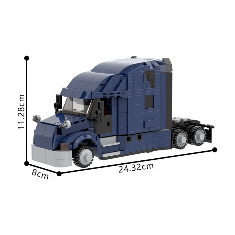 GOBRICKS MOC 203076 Freightliner Cascadia - YWOBB