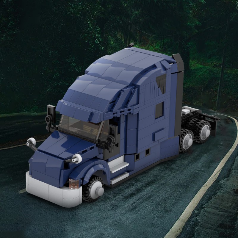 GOBRICKS MOC 203076 Freightliner Cascadia - YWOBB
