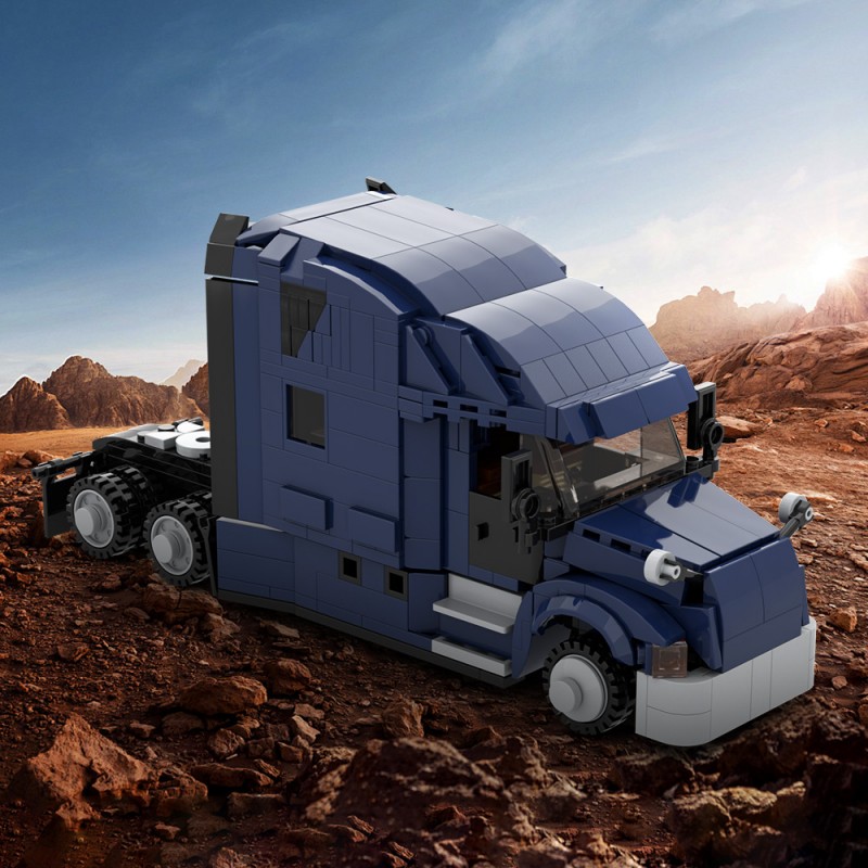 GOBRICKS MOC 203076 Freightliner Cascadia - YWOBB