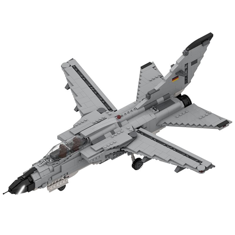 GOBRICKS MOC A1948 Panavia TORNADO 1:32 Minifigure Scale - YWOBB