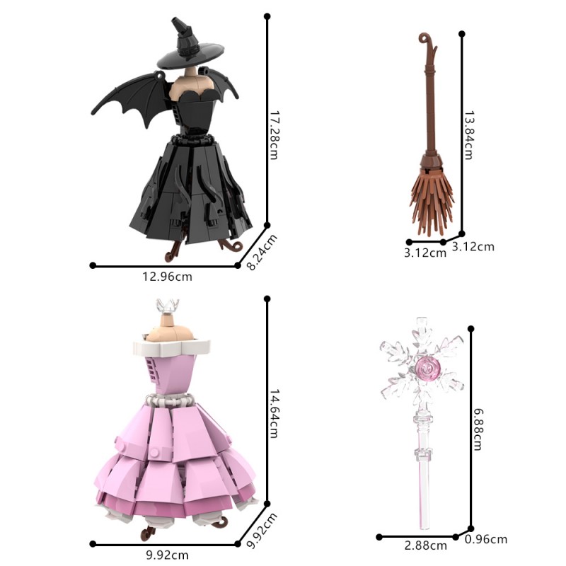 GOBRICKS MOC A2134 Wicked - YWOBB