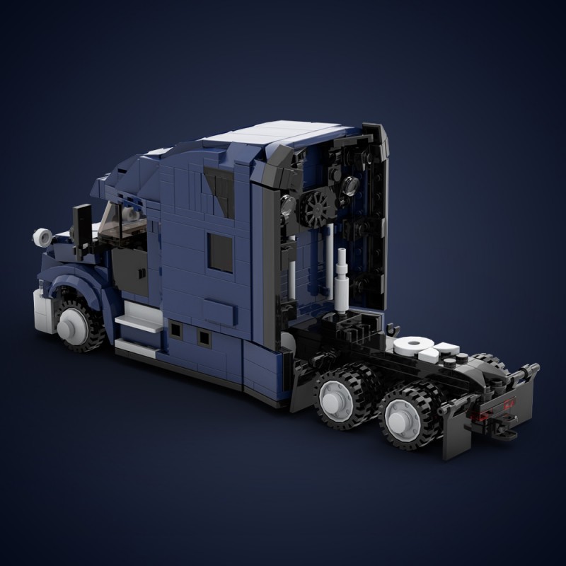 GOBRICKS MOC 203076 Freightliner Cascadia - YWOBB