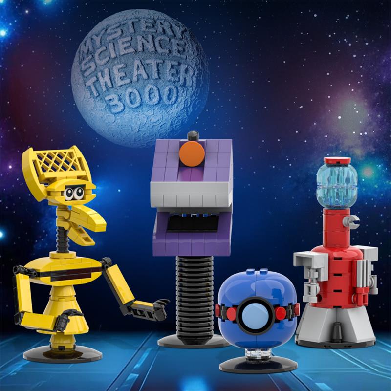 GOBRICKS MOC A2103 Mystery Science Theater 3000 - YWOBB