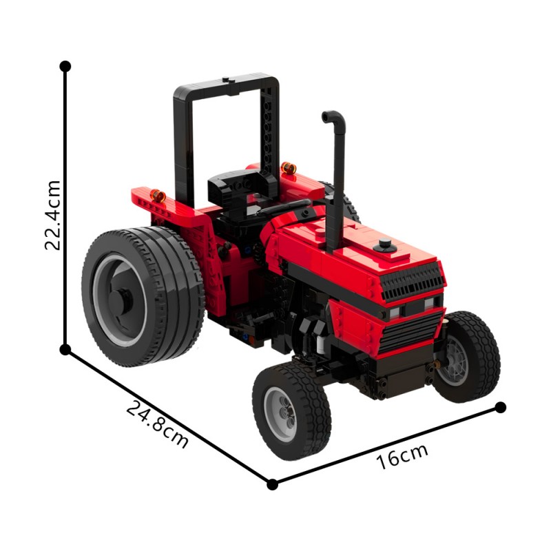 GOBRICKS MOC 202334 Case IH 85 Series Tractors - YWOBB