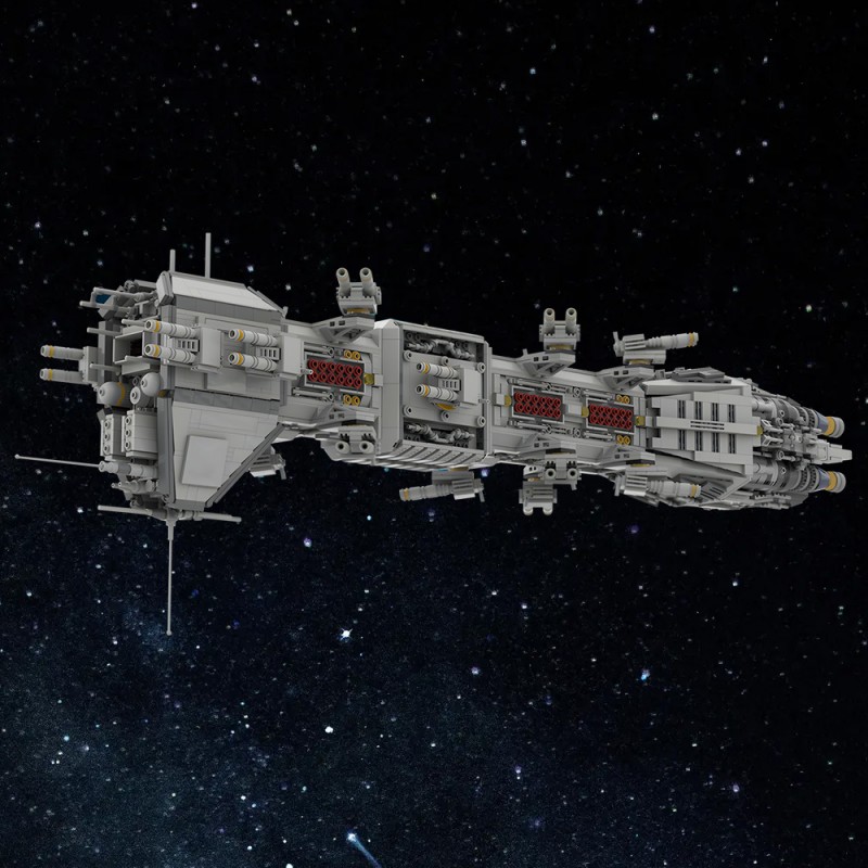 GOBRICKS MOC 211971 NOVA Class Dreadnought from Babylon 5 - YWOBB