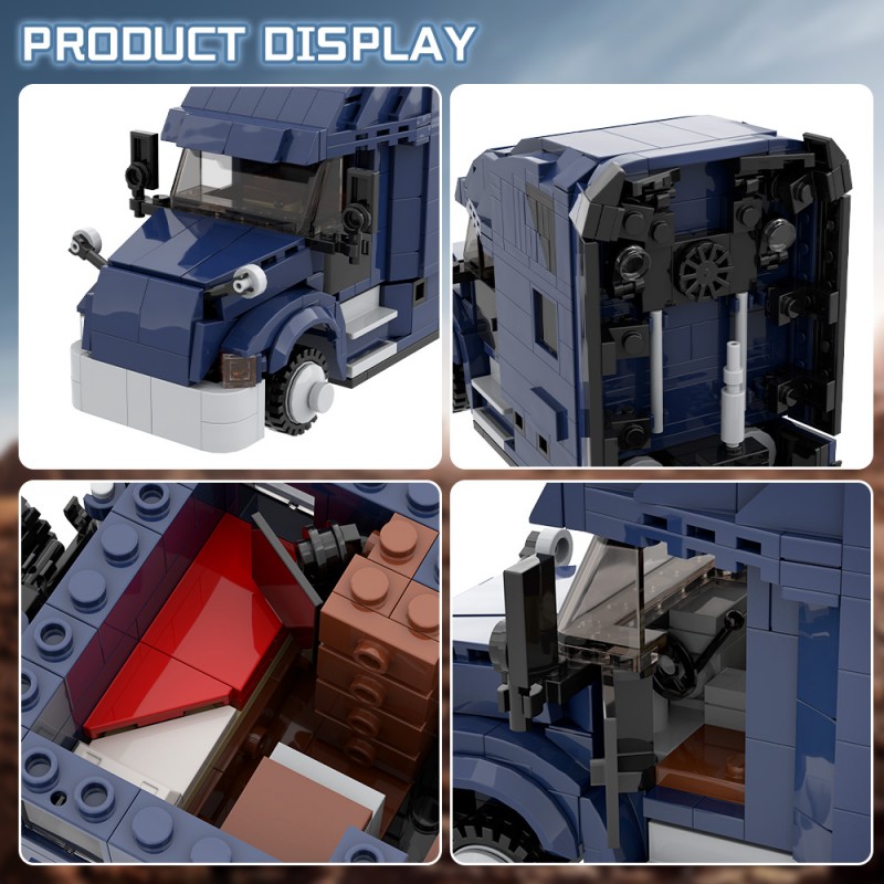 GOBRICKS MOC 203076 Freightliner Cascadia - YWOBB