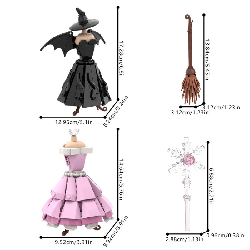 GOBRICKS MOC A2134 Wicked - YWOBB