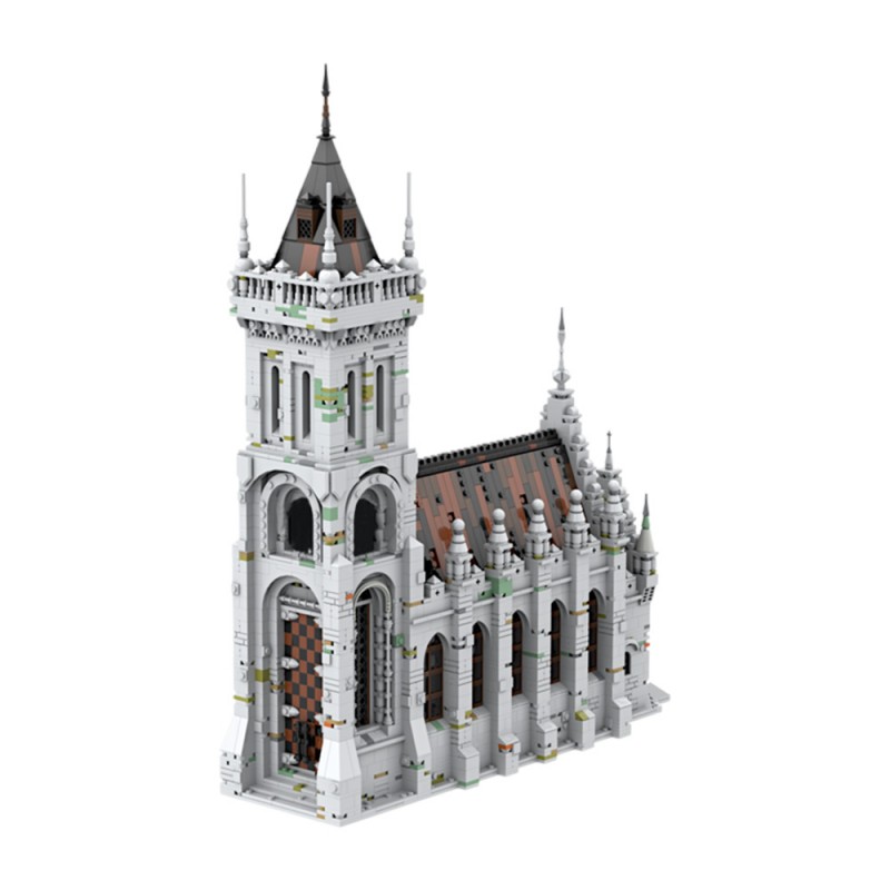 GOBRICKS MOC 207213 Gothic Church - YWOBB