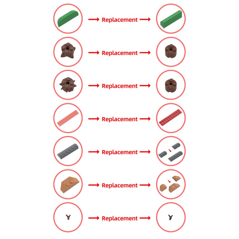 GOBRICKS MOC 212291 The Legend of Zelda: Ocarina of Time - Map of Hyrule - YWOBB