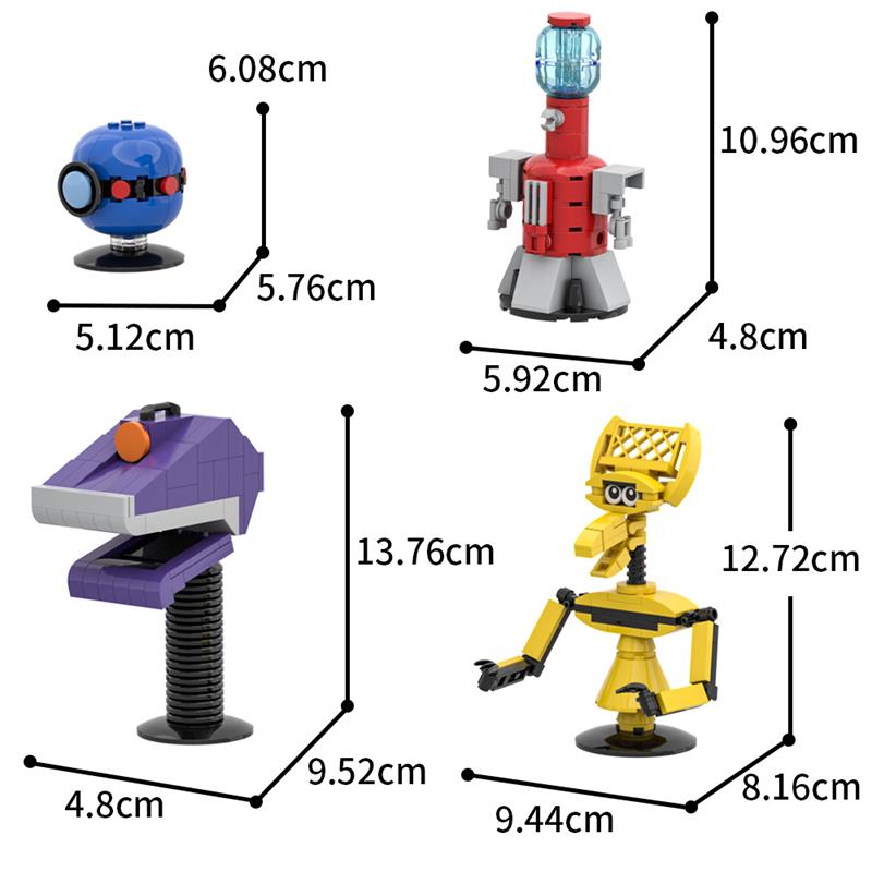 GOBRICKS MOC A2103 Mystery Science Theater 3000 - YWOBB