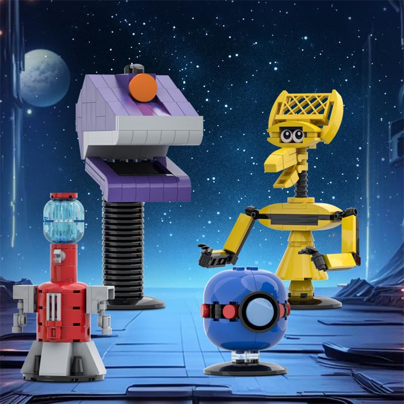 GOBRICKS MOC A2103 Mystery Science Theater 3000 - YWOBB