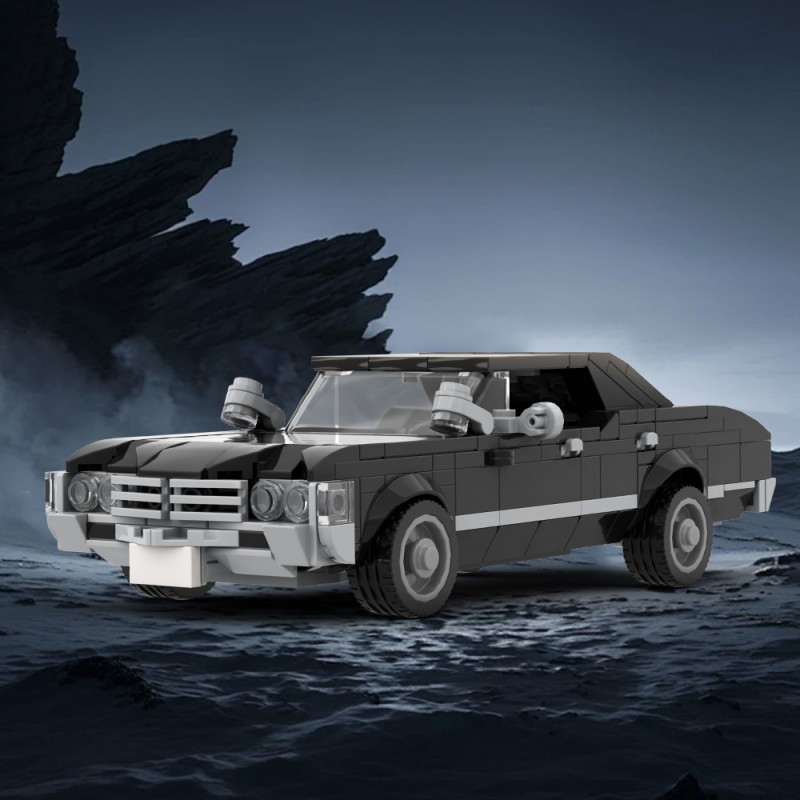 GOBRICKS MOC 59771 Supernatural 1967 Chevrolet Impala from Supernatural - YWOBB