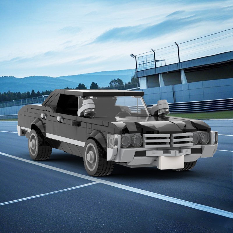 GOBRICKS MOC 59771 Supernatural 1967 Chevrolet Impala from Supernatural - YWOBB