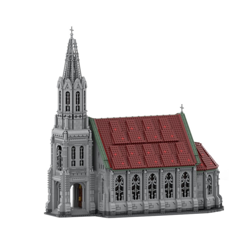 GOBRICKS MOC 191002 Church - YWOBB
