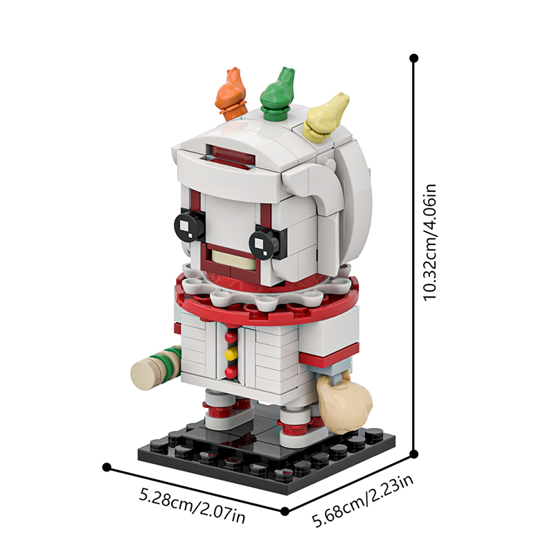 GOBRICKS MOC A1892 American Horror Story - Twisty - YWOBB