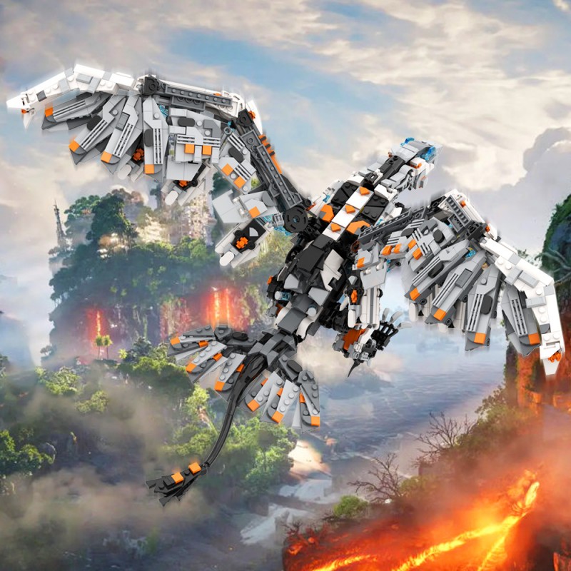 GOBRICKS MOC A1820 Horizon Stormbirds West Despair and Zero Dawn - YWOBB