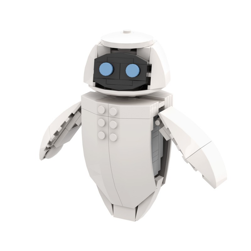 GOBRICKS MOC A1949 WALL-E DanSto's Mid-Size Eve - YWOBB