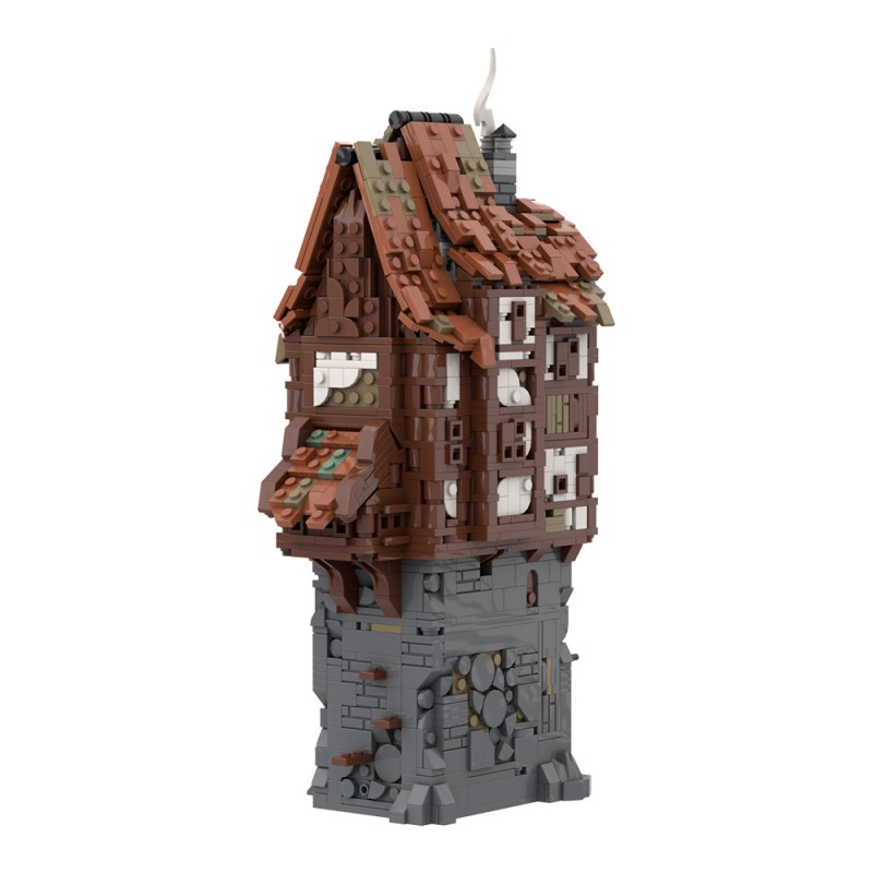 GOBRICKS MOC A1935 Nameless Village - YWOBB