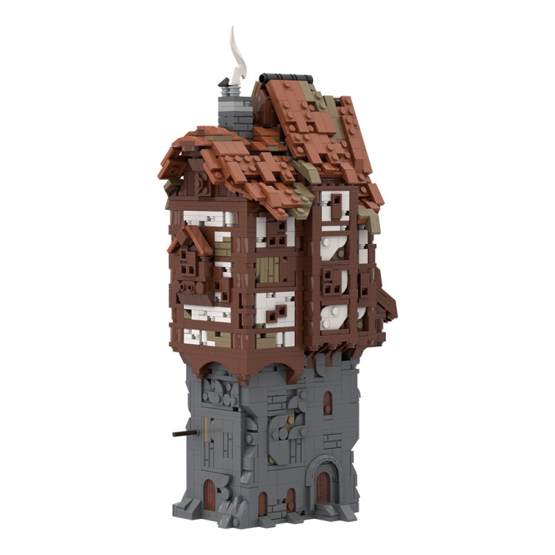 GOBRICKS MOC A1935 Nameless Village - YWOBB