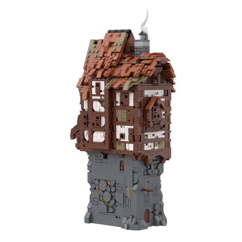 GOBRICKS MOC A1935 Nameless Village - YWOBB