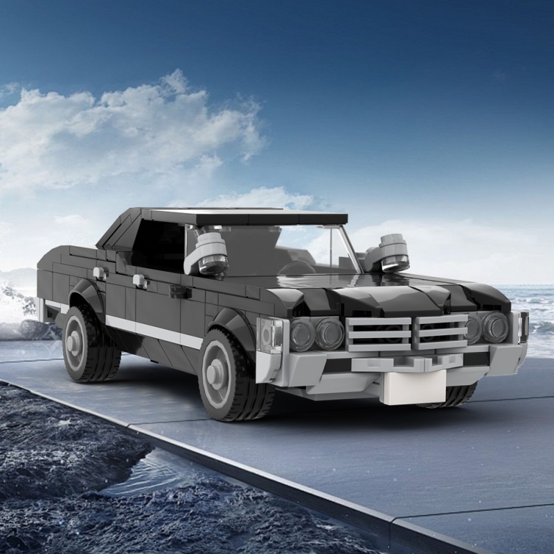 GOBRICKS MOC 59771 Supernatural 1967 Chevrolet Impala from Supernatural - YWOBB