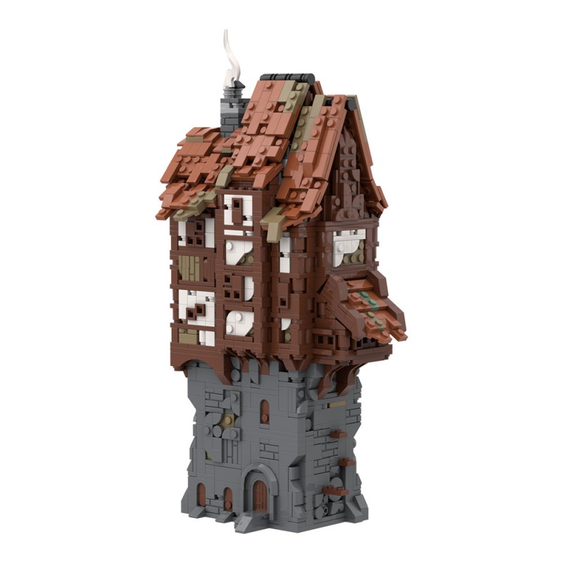 GOBRICKS MOC A1935 Nameless Village - YWOBB