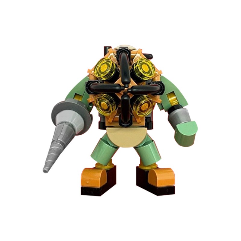 GOBRICKS MOC 208296 BioShock Big Daddy - YWOBB