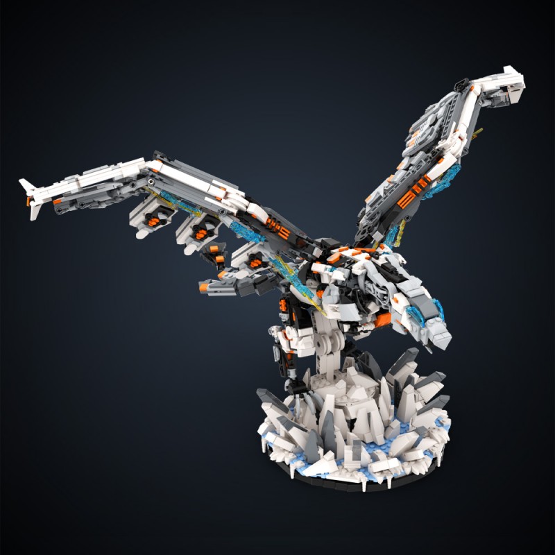 GOBRICKS MOC A1820 Horizon Stormbirds West Despair and Zero Dawn - YWOBB