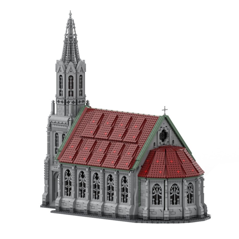 GOBRICKS MOC 191002 Church - YWOBB