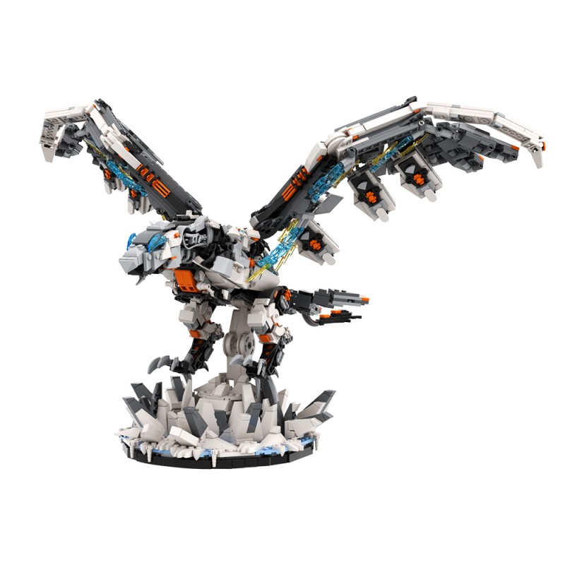 GOBRICKS MOC A1820 Horizon Stormbirds West Despair and Zero Dawn - YWOBB