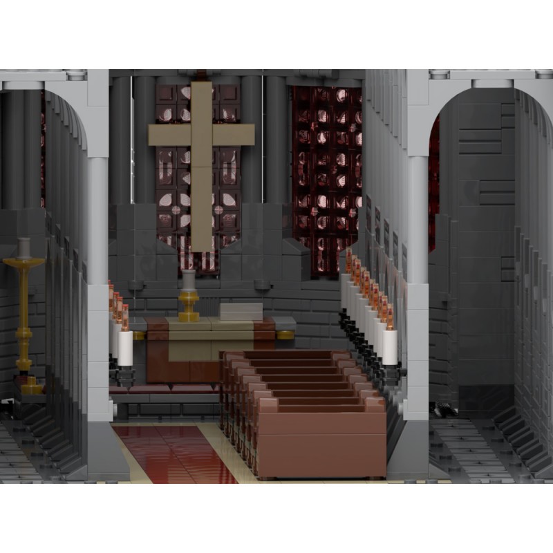 GOBRICKS MOC 191002 Church - YWOBB