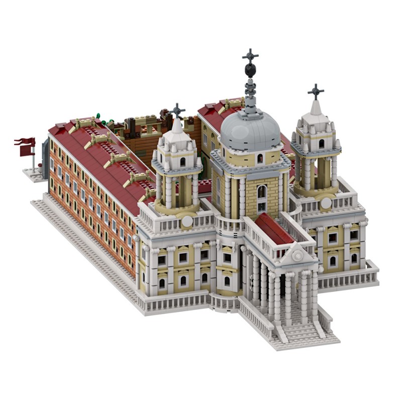 GOBRICKS MOC A1876 Basilica di Superga - YWOBB