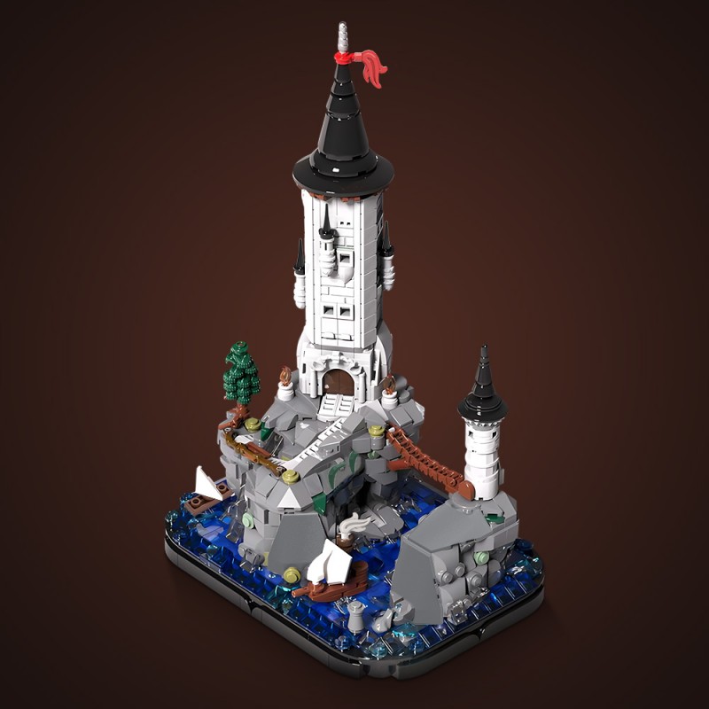 GOBRICKS MOC 191497 Tower in The Coast - YWOBB