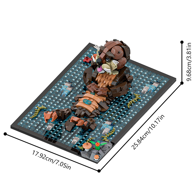 GOBRICKS MOC A2119 Otter - YWOBB