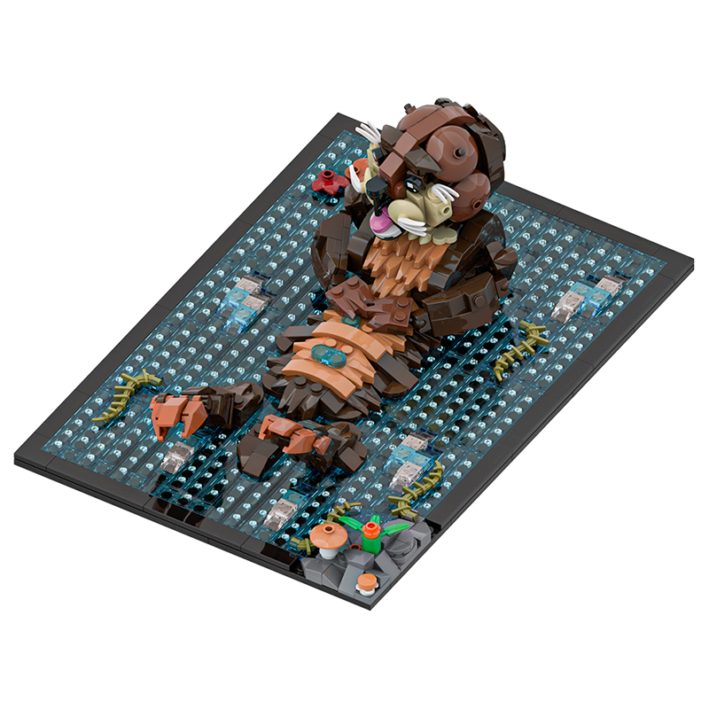 GOBRICKS MOC A2119 Otter - YWOBB