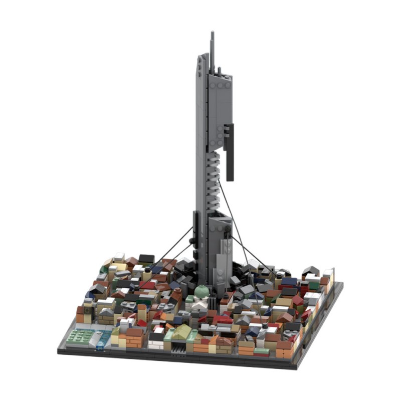 GOBRICKS MOC 194342 City 17 Half-Life 2 - YWOBB