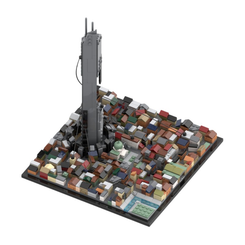 GOBRICKS MOC 194342 City 17 Half-Life 2 - YWOBB