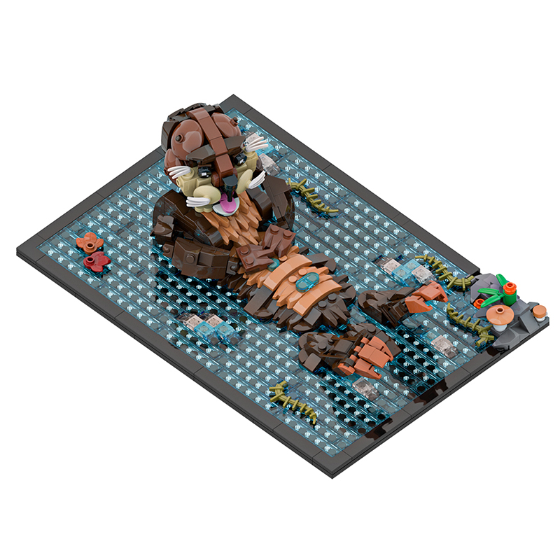 GOBRICKS MOC A2119 Otter - YWOBB