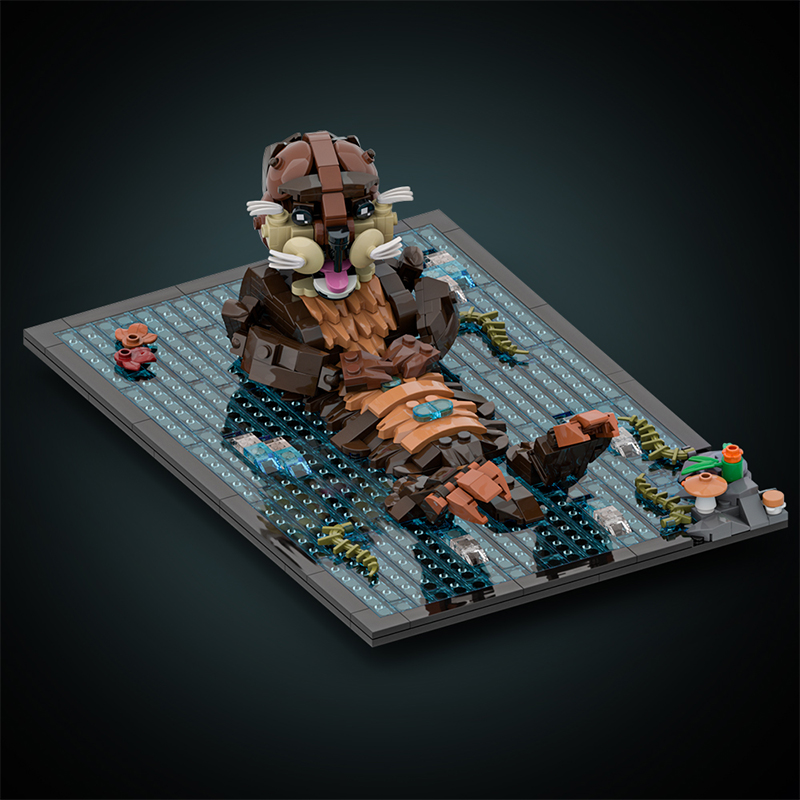 GOBRICKS MOC A2119 Otter - YWOBB