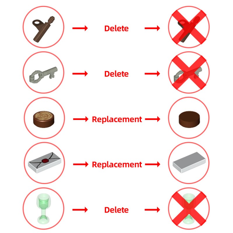 GOBRICKS MOC 204044 Lion Knight's Modular Town Gate - YWOBB