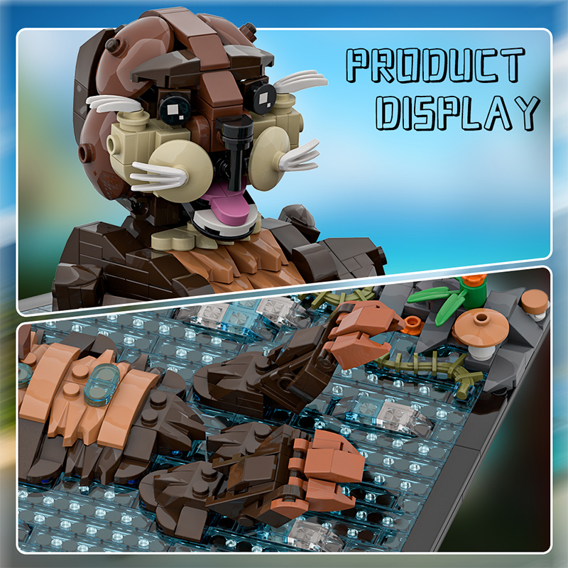 GOBRICKS MOC A2119 Otter - YWOBB