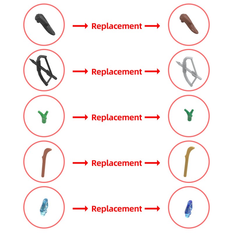 GOBRICKS MOC 203593 Snow Troll Cave - YWOBB